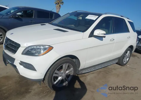 2013 Mercedes-Benz Ml 350 from USA, damaged, VIN 4JGDA5JB4DA190358
